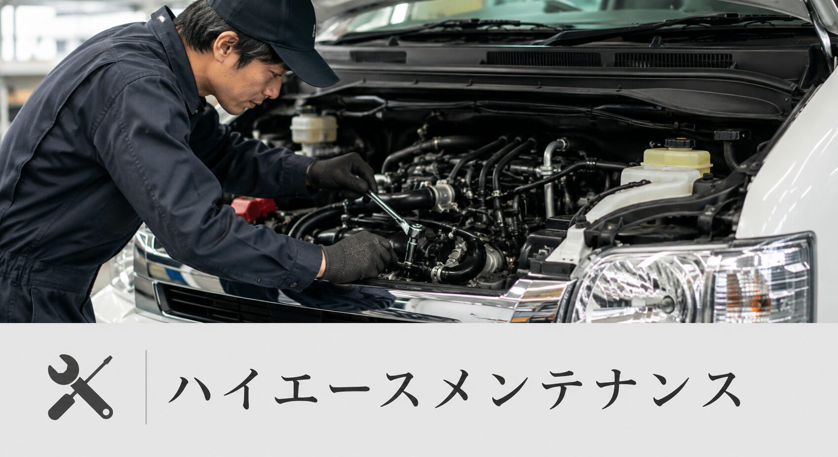 ハイエースメンテナンス