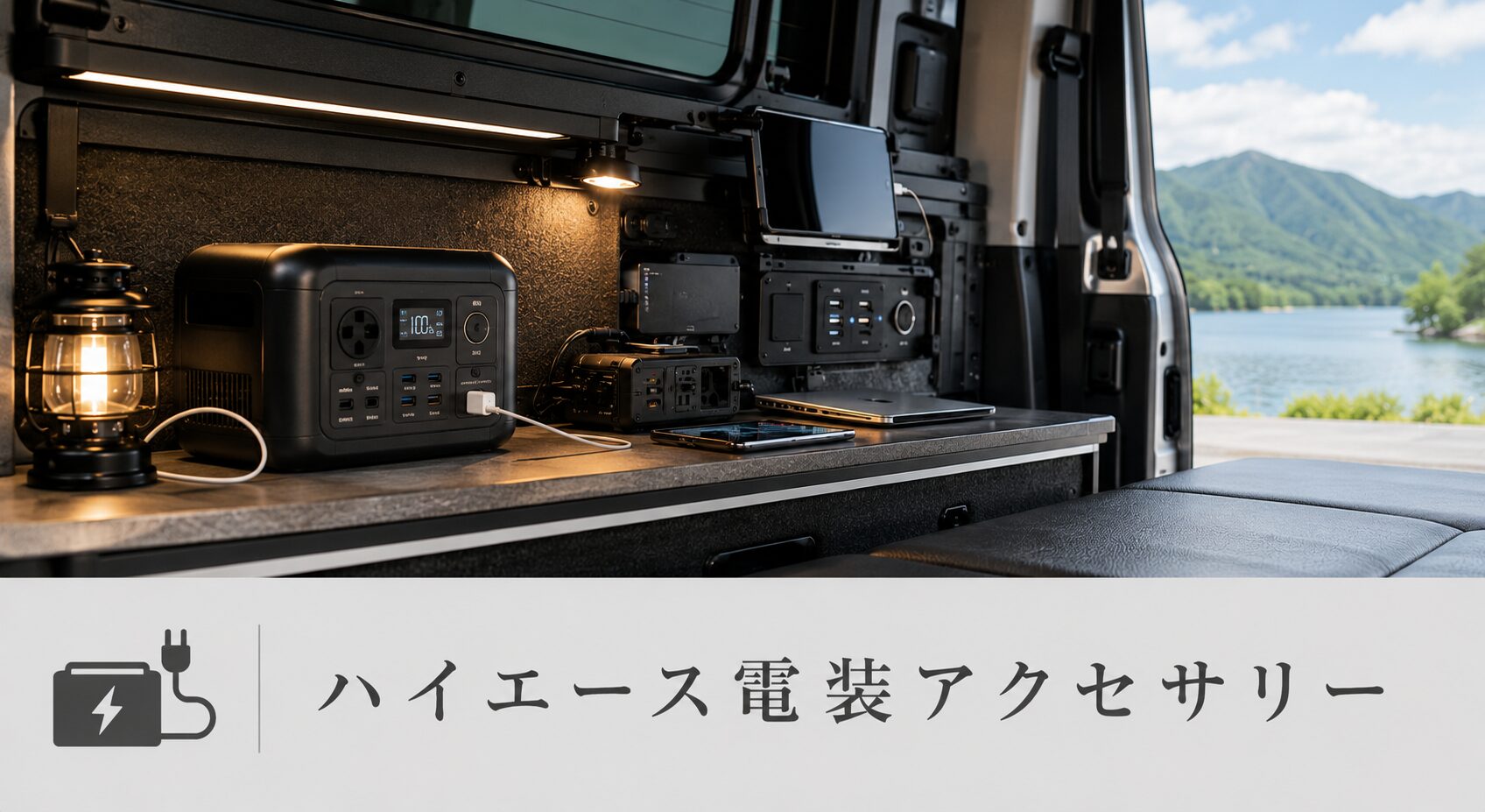 ハイエース電装アクセサリー
